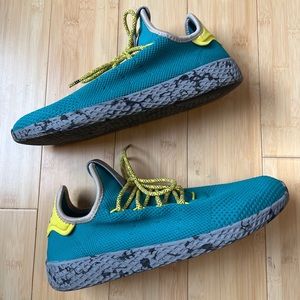 Mens Adidas Tennis HU PK Teal
